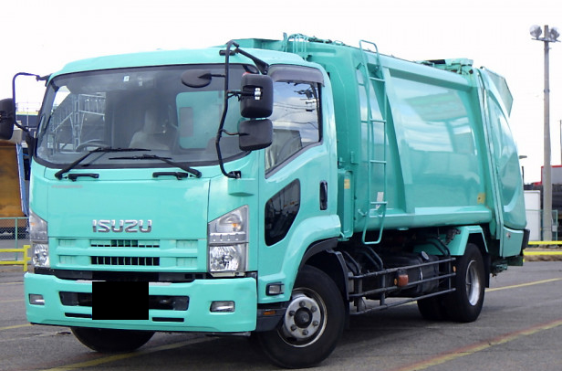 いすゞ フォワード 中型/増トン パッカー車(塵芥車) プレス式 SKG-FSR90S2｜画像1