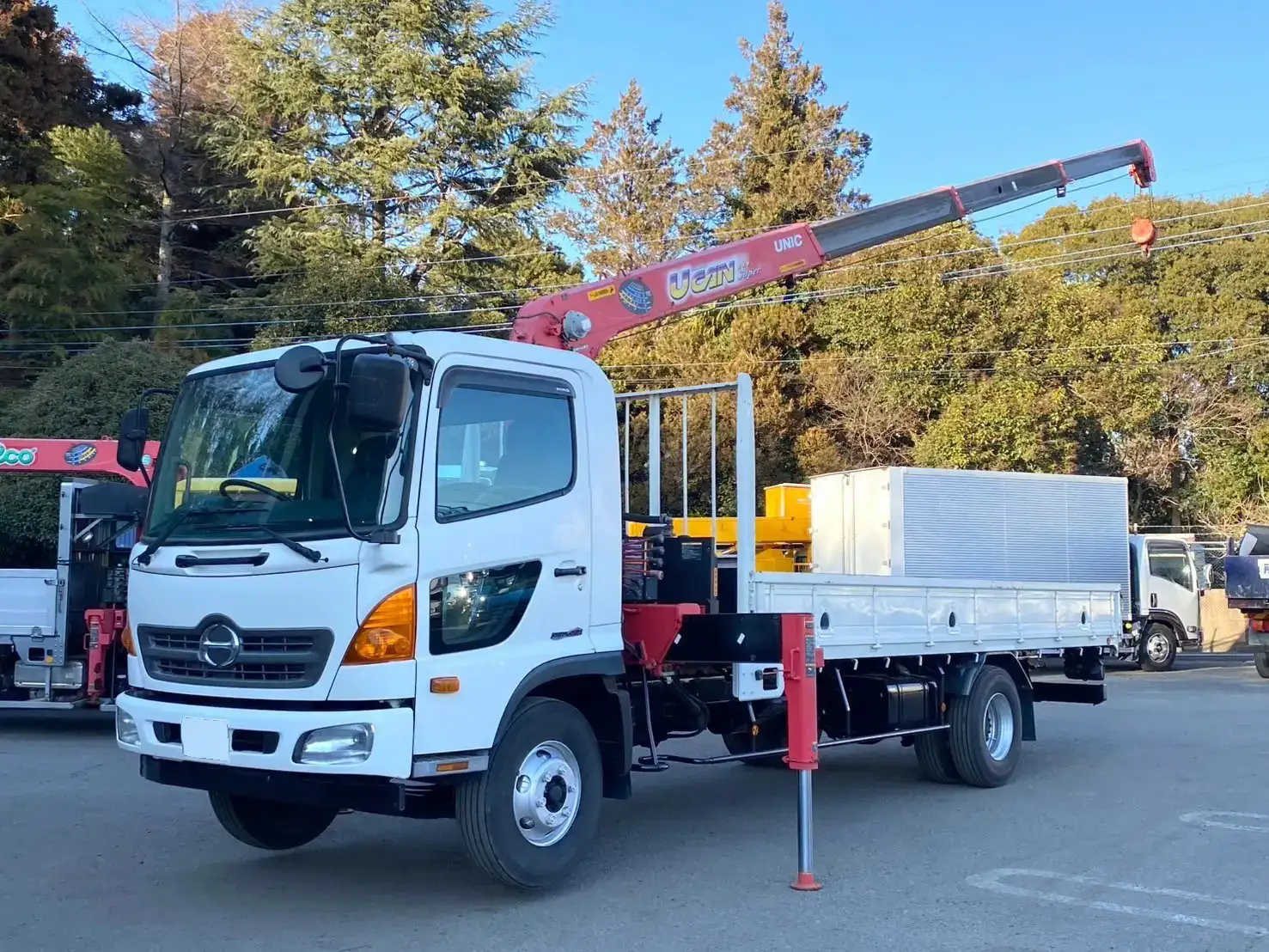 日野 レンジャー 中型/増トン クレーン付 4段 ラジコン の中古トラック【車両No.182529】