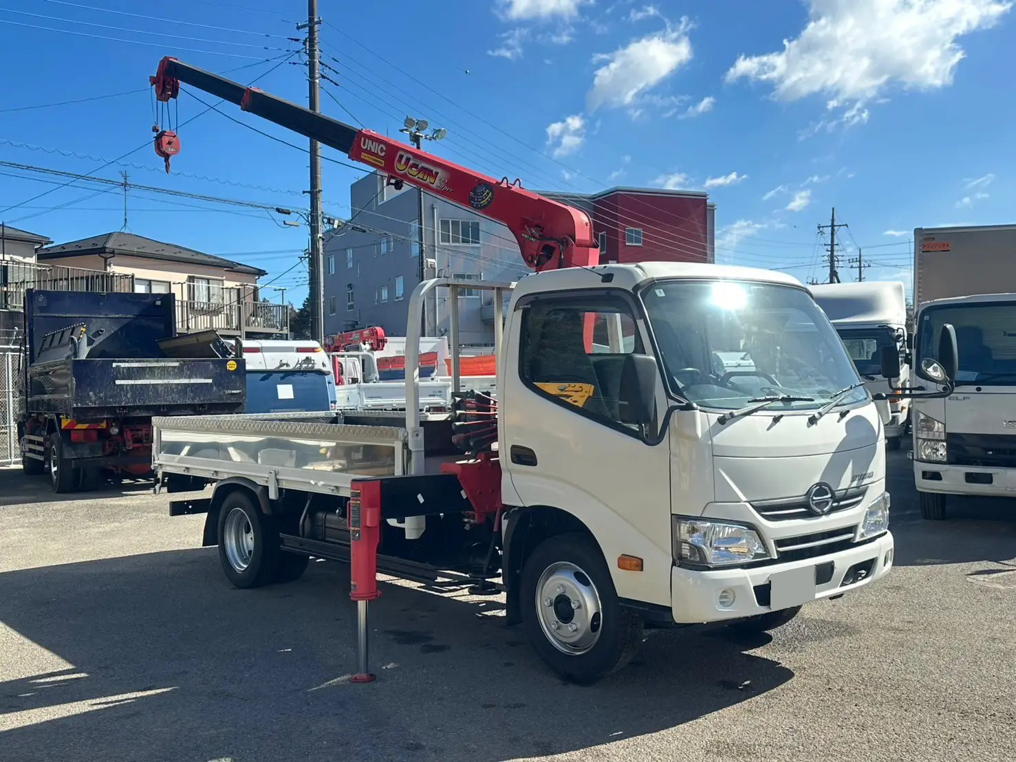 日野 デュトロ 小型 クレーン付き(ユニック) 3段 ラジコンの中古トラック画像2