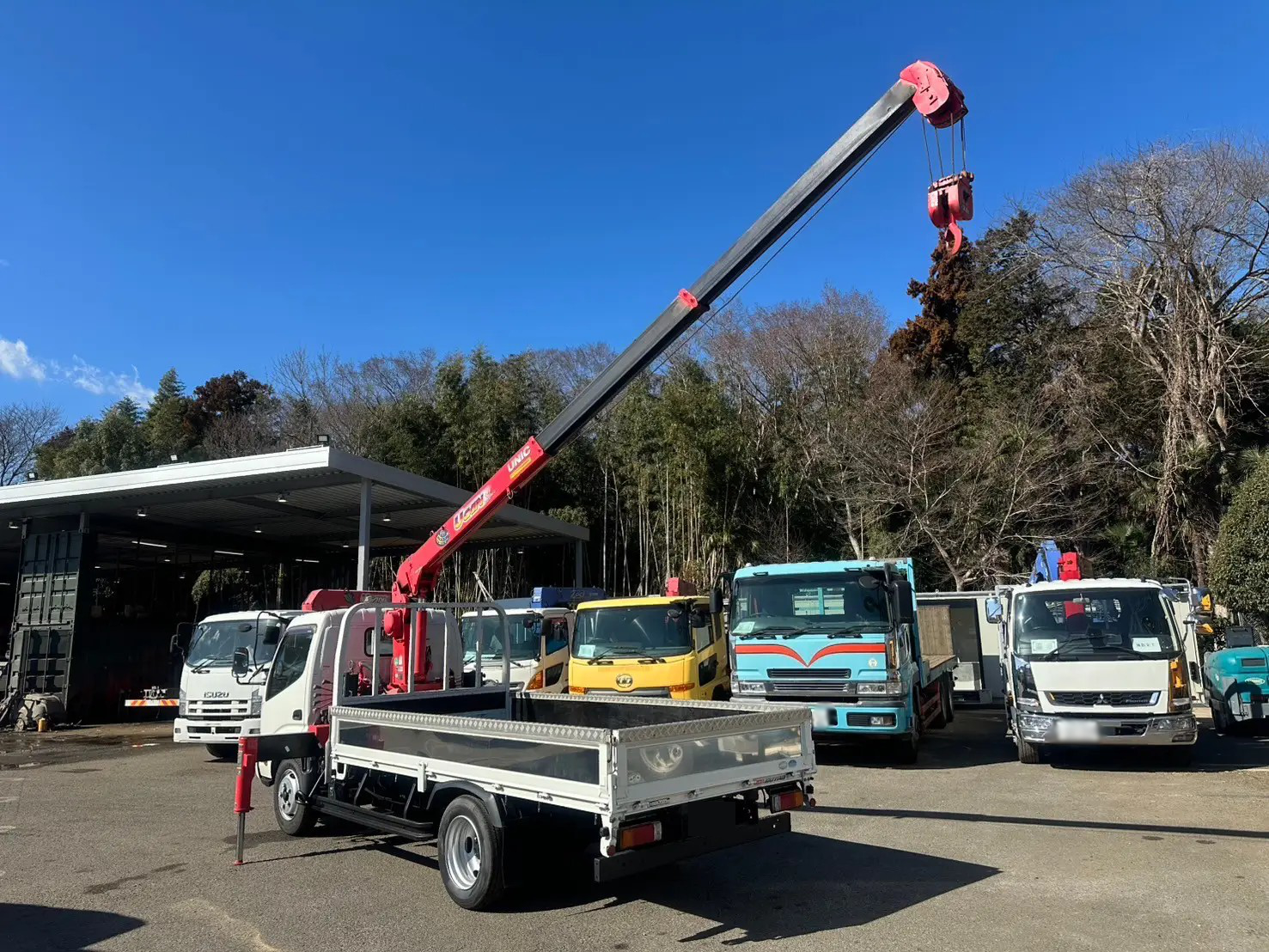 日野 デュトロ 小型 クレーン付き(ユニック) 3段 ラジコンの中古トラック画像5