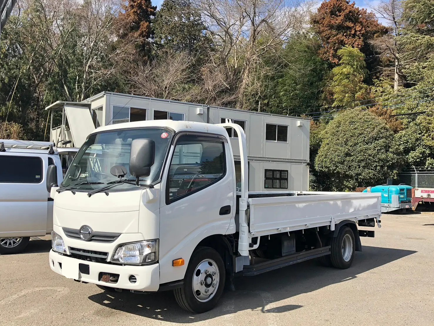 日野 デュトロ 小型 平ボディ TKG-XZC655M H29｜画像1