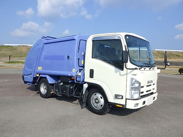 いすゞ エルフ 小型 パッカー車(塵芥車) プレス式 TKG-NMR85ANの中古トラック画像2