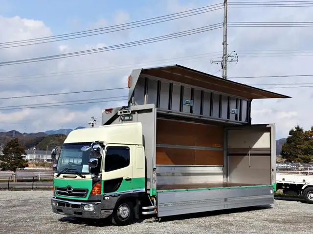 日野 レンジャー 中型/増トン ウイング パワーゲート エアサス の中古トラック【車両No.182503】
