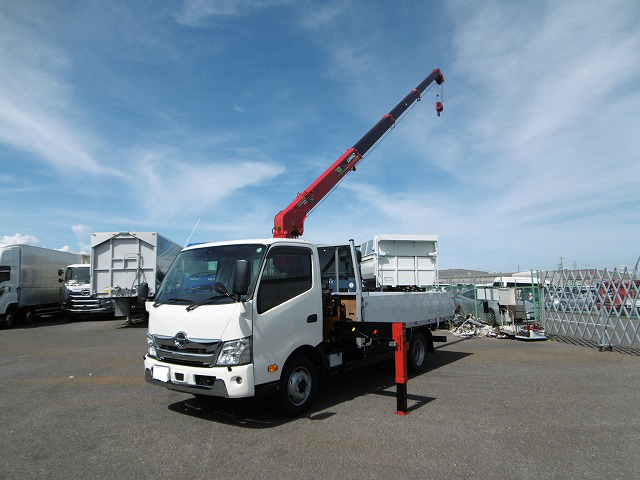 日野 デュトロ 小型 クレーン付き(ユニック) アルミブロック 4段の中古トラック画像4