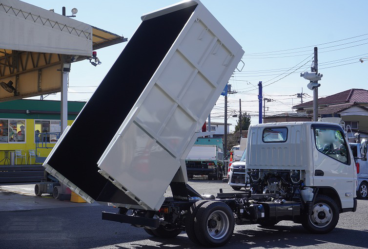 三菱 キャンター 小型 ダンプ 土砂禁 強化の中古トラック画像5