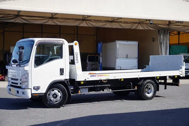 いすゞ エルフ 小型 車両重機運搬 ラジコン ウインチ の中古トラック【車両No.182700】