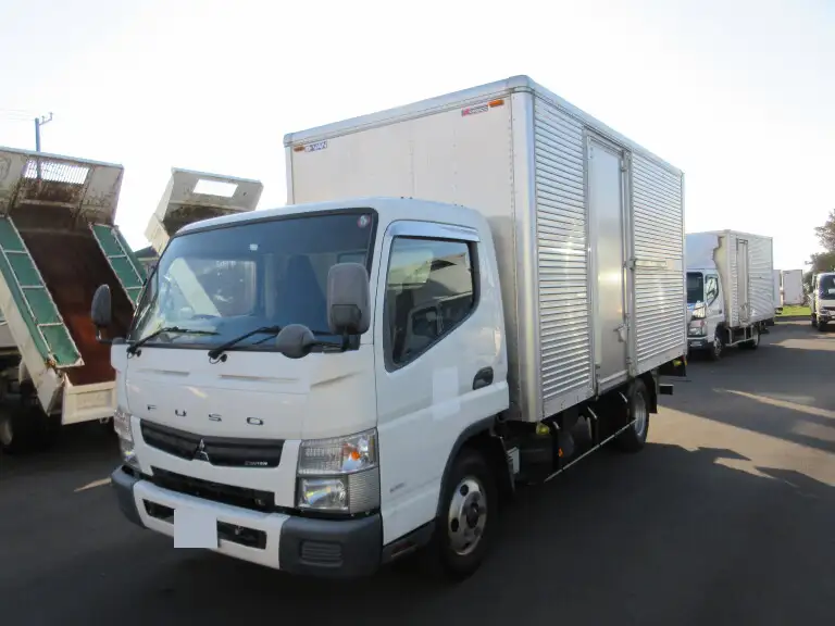 三菱 キャンター 小型 アルミバン パワーゲート サイドドア の中古トラック【車両No.182740】