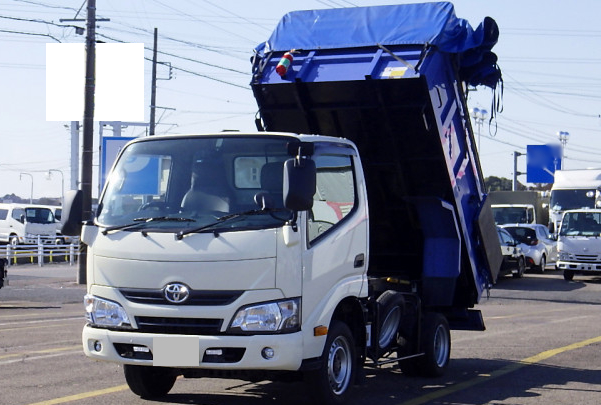 トヨタ トヨエース 小型 ダンプ 土砂禁 Lゲート｜画像1