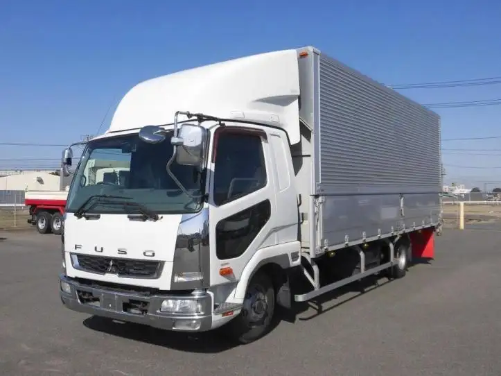 三菱 ファイター 中型/増トン ウイング ベッド TKG-FK61F の中古トラック【車両No.182785】