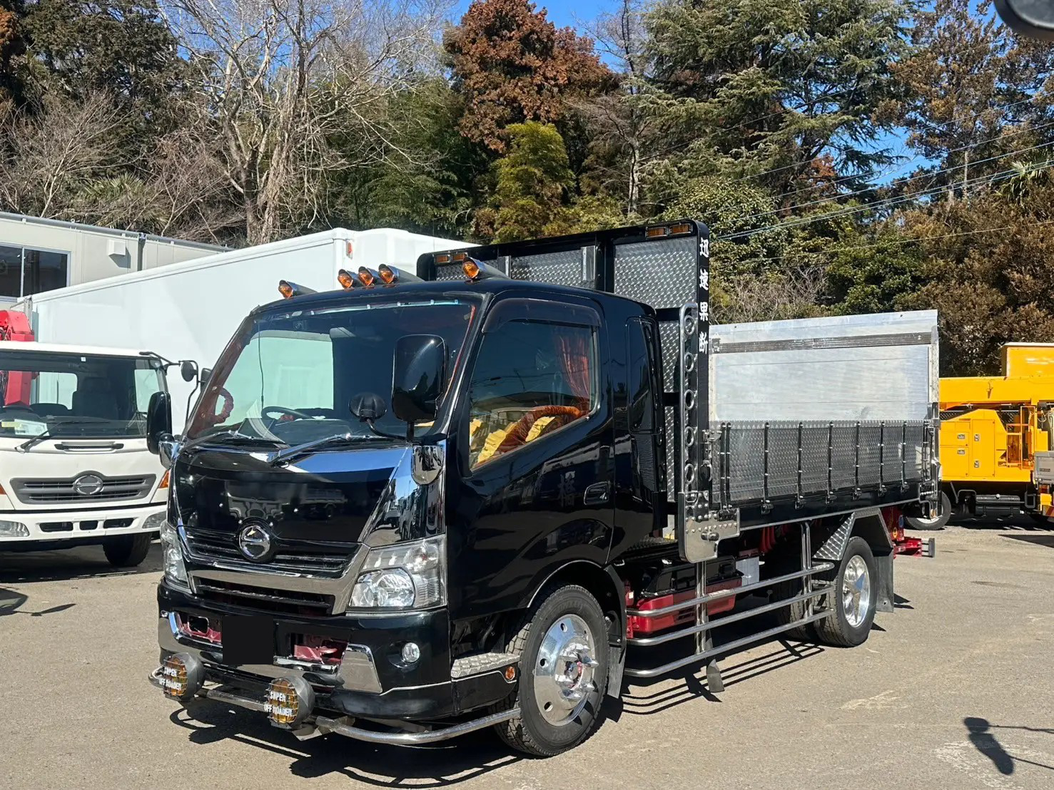 日野 デュトロ 小型 平ボディ パワーゲート 床鉄板｜画像1