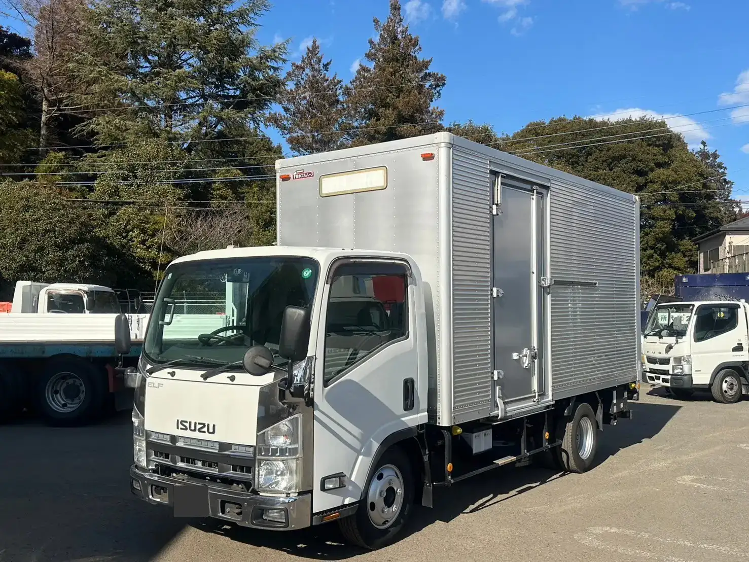 いすゞ エルフ 小型 アルミバン パワーゲート サイドドア の中古トラック【車両No.182943】