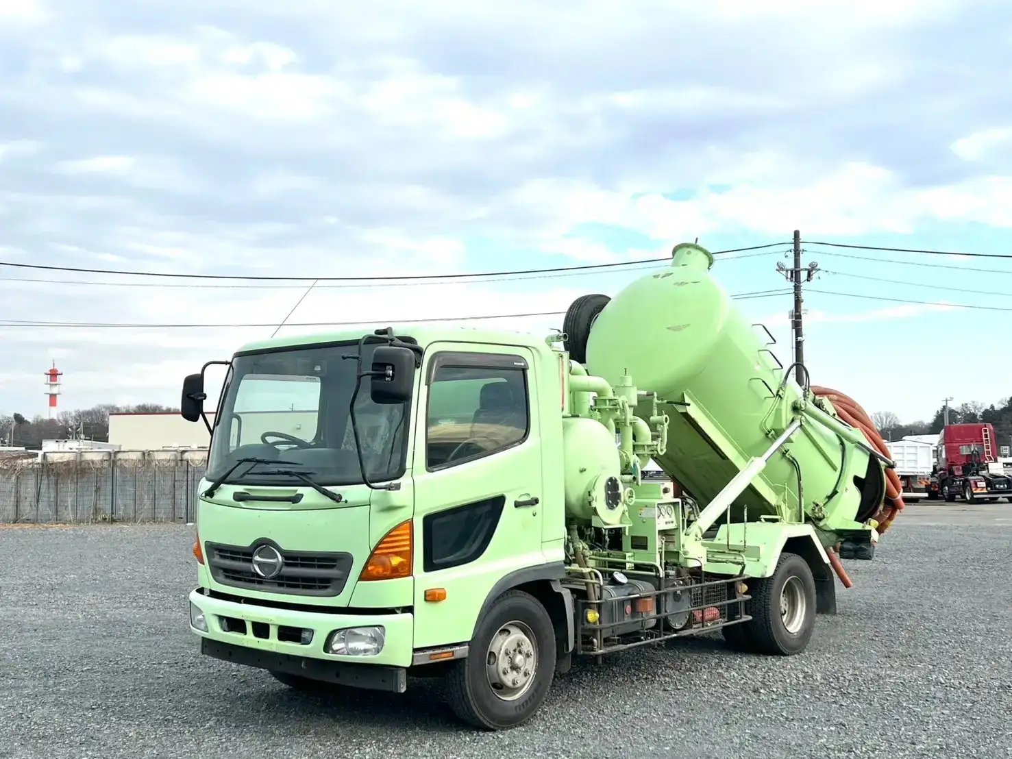 日野 レンジャー 中型/増トン タンク車 汚泥吸引車 SDG-GC7JEAA の中古トラック【車両No.182963】