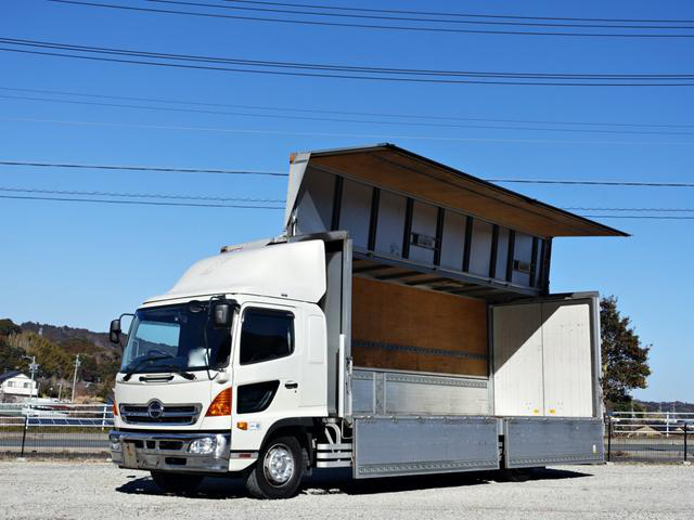 日野 レンジャー 中型/増トン ウイング 床鉄板 エアサス｜画像1