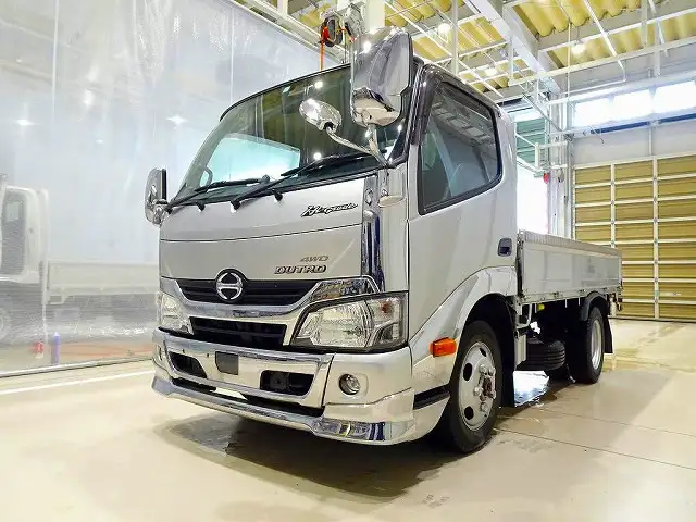 日野 デュトロ 小型 平ボディ アルミブロック TKG-XZC675M の中古トラック【車両No.183130】