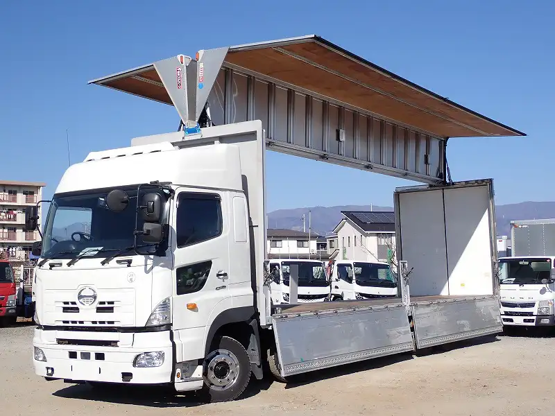 日野 プロフィア 大型 ウイング ハイルーフ エアサス の中古トラック【車両No.183201】