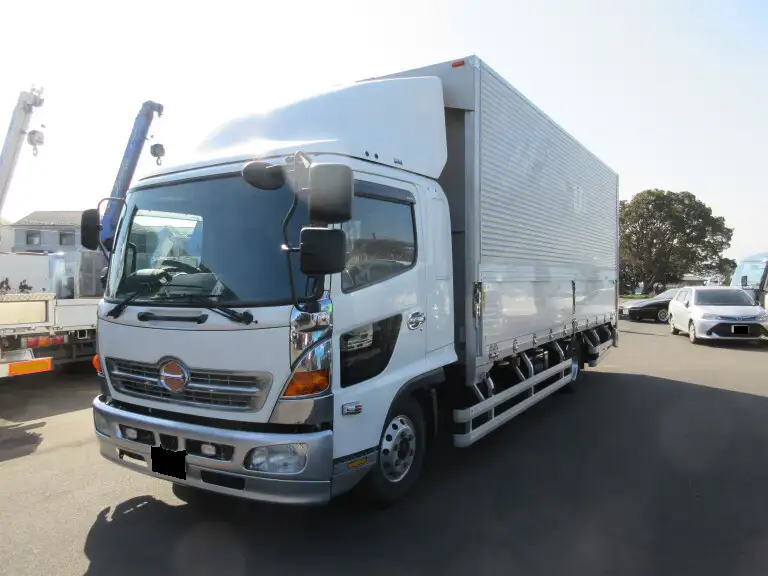 日野 レンジャー 中型/増トン ウイング パワーゲート エアサス の中古トラック【車両No.183203】