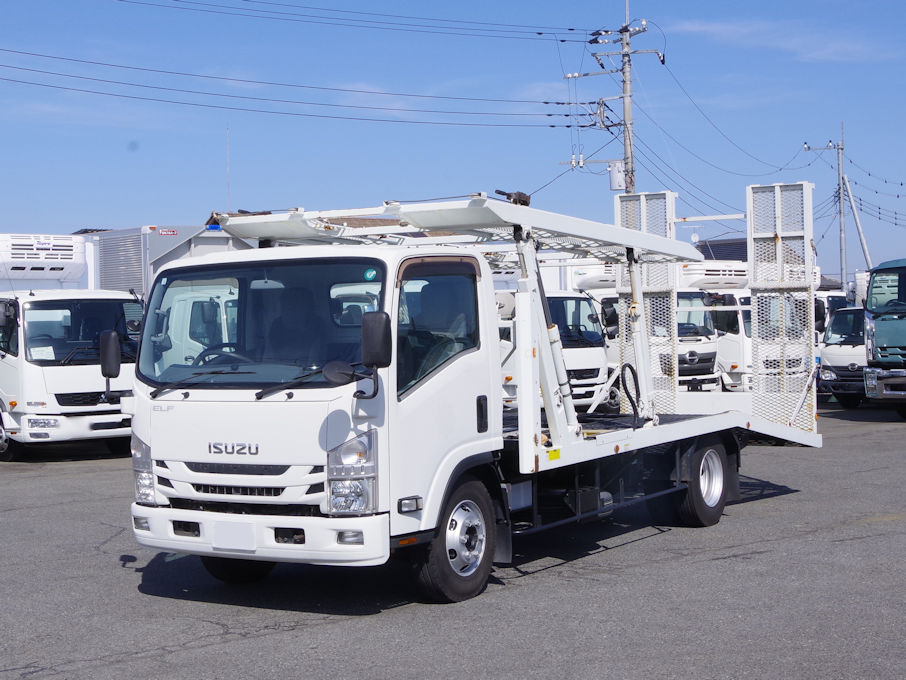 いすゞ エルフ 小型 車両重機運搬 ラジコン ウインチ｜画像1