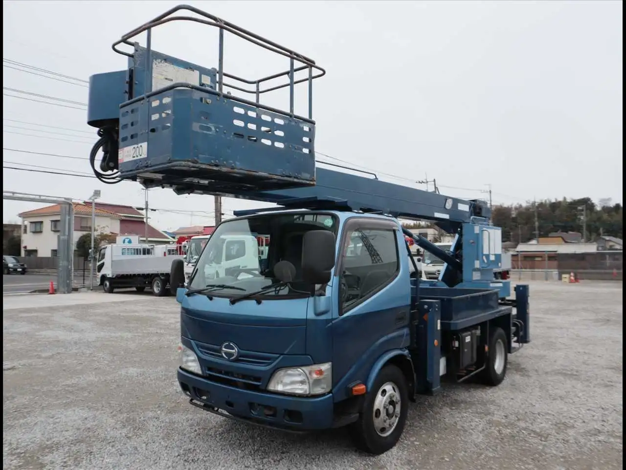日野 デュトロ 小型 高所・建柱車 高所作業車 TKG-XZU640F の中古トラック【車両No.183303】