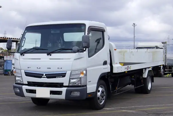 三菱 キャンター 小型 車両重機運搬 ラジコン ウインチ の中古トラック【車両No.183425】