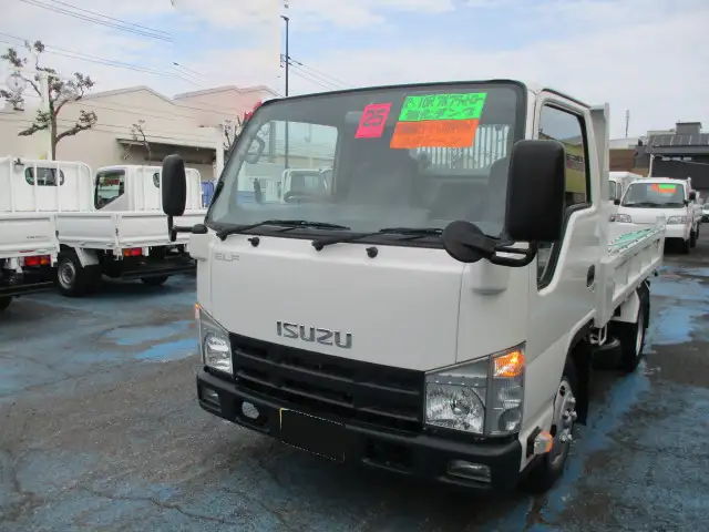 いすゞ エルフ 小型 ダンプ 強化 コボレーン の中古トラック【車両No.183399】