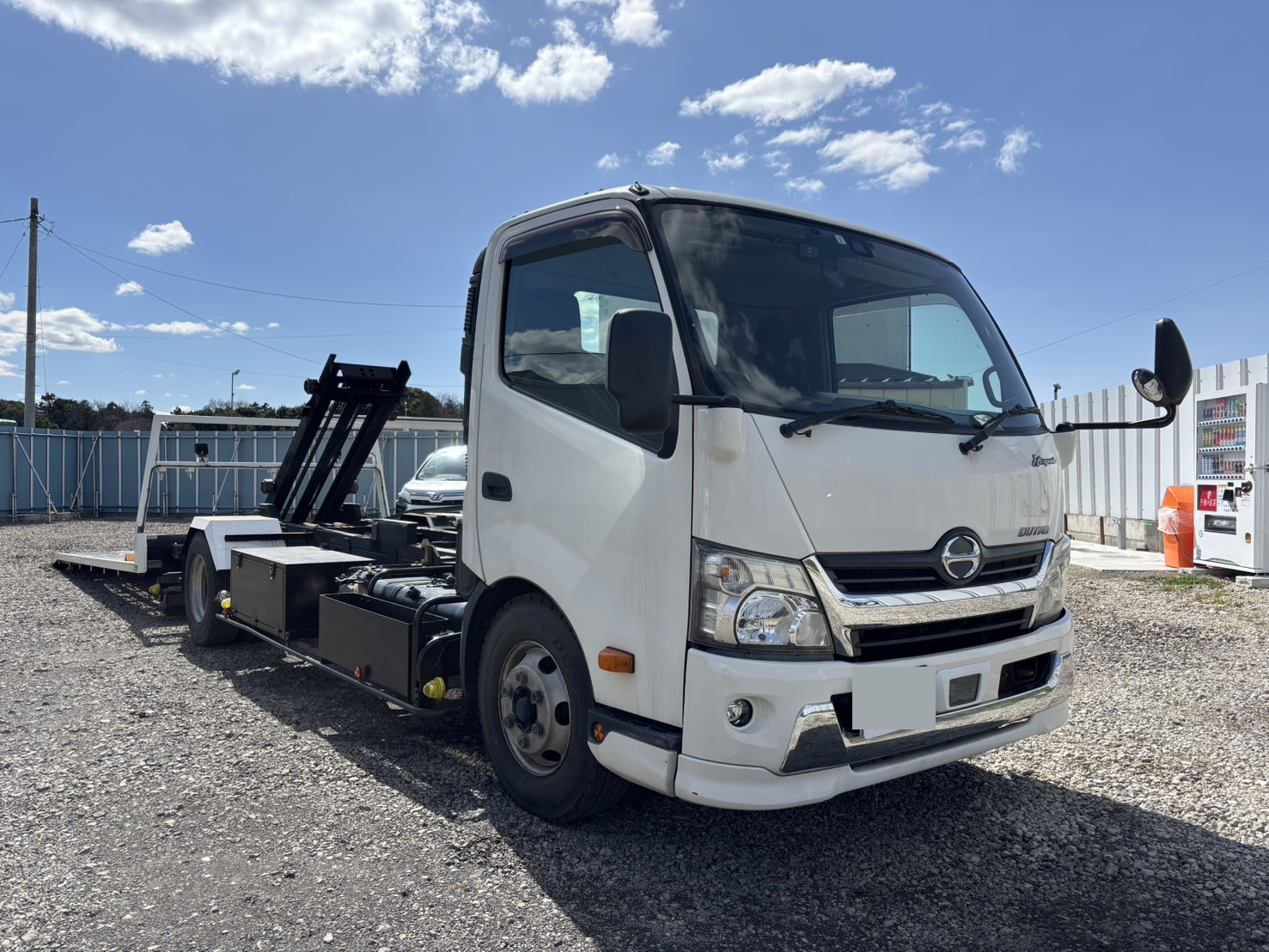 日野 デュトロ 小型 車両重機運搬 ラジコン ウインチの中古トラック画像2