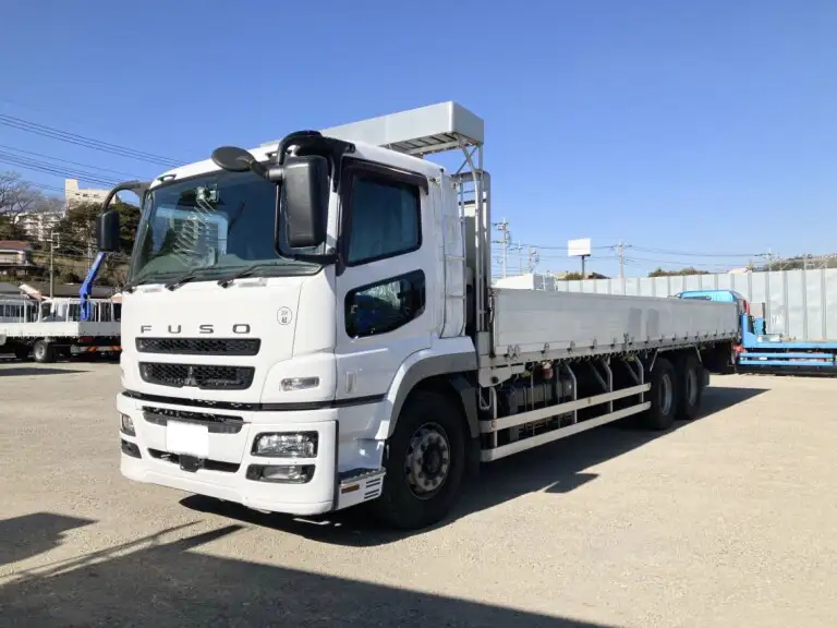 三菱 スーパーグレート 大型 平ボディ アルミブロック エアサス の中古トラック【車両No.183500】