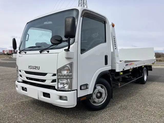 いすゞ エルフ 小型 車両重機運搬 ラジコン ウインチ の中古トラック【車両No.183724】
