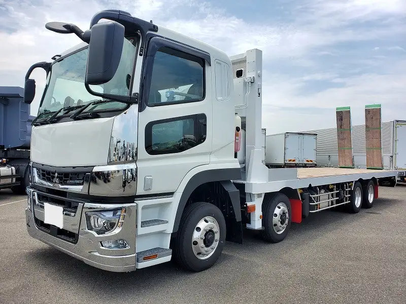 三菱 スーパーグレート 大型 車両重機運搬 ラジコン ウインチ の中古トラック【車両No.183696】