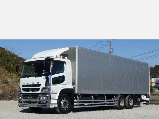 三菱 スーパーグレート 大型 アルミバン パワーゲート エアサス の中古トラック【車両No.183793】