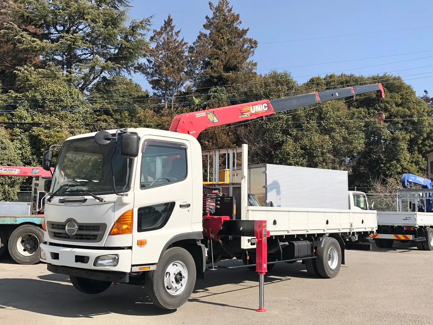 日野 レンジャー 中型/増トン クレーン付 4段 ラジコン｜画像1