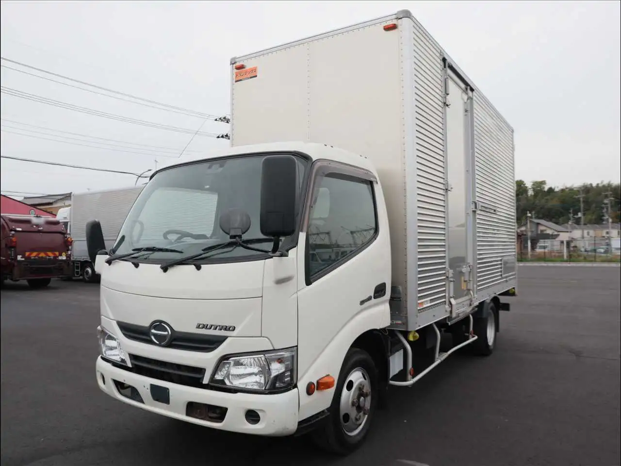 日野 デュトロ 小型 アルミバン サイドドア TKG-XZC655M｜画像1