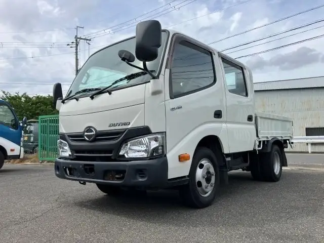 日野 デュトロ 小型 平ボディ Wキャブ TKG-XZU605M の中古トラック【車両No.186684】