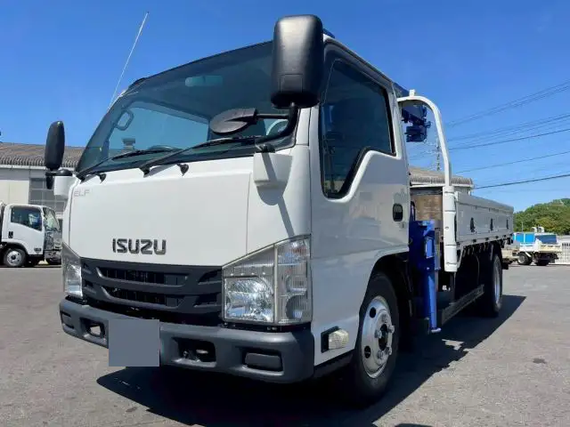 いすゞ エルフ 小型 クレーン付 3段 ラジコン｜画像1