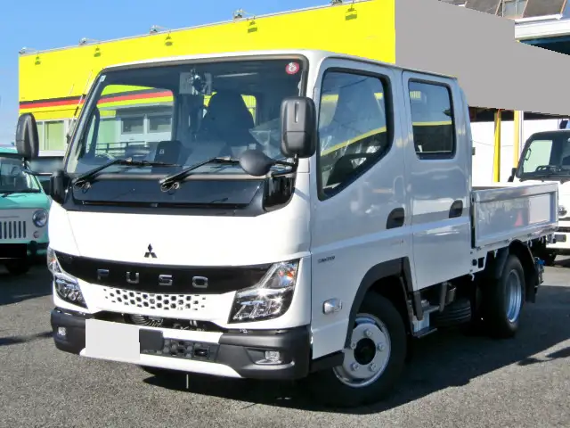 三菱 キャンター 小型 平ボディ Wキャブ 2RG-FBA20｜画像1