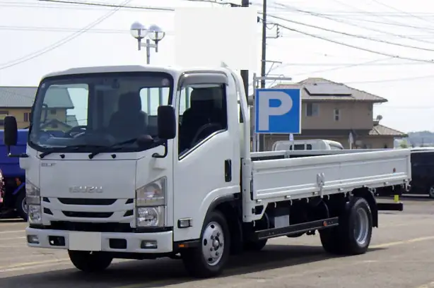 いすゞ エルフ 小型 平ボディ 2RG-NLR88AR H31/R1｜画像1