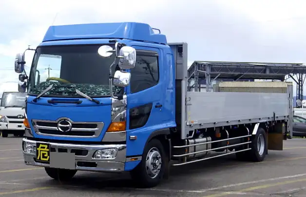 日野 レンジャー 中型/増トン 平ボディ パワーゲート 床鉄板｜画像1