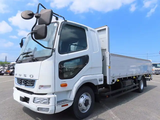 三菱 ファイター 中型/増トン 平ボディ パワーゲート 床鉄板｜画像1