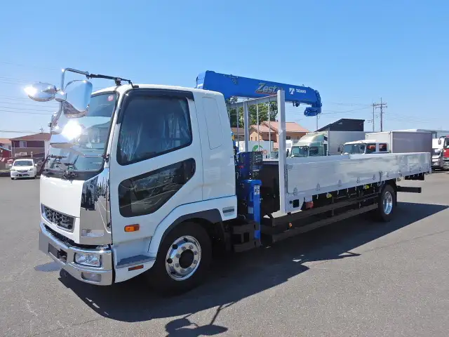 三菱 ファイター 中型/増トン クレーン付 アルミブロック 4段｜画像1