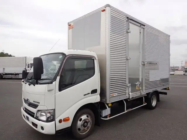 日野 デュトロ 小型 アルミバン サイドドア TKG-XZC655M｜画像1