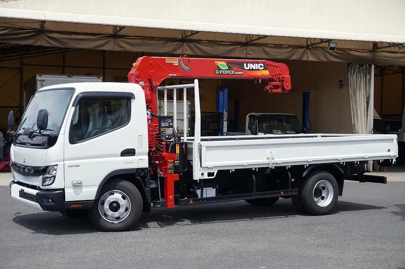 三菱 キャンター 小型 クレーン付 5段 ラジコン｜画像1