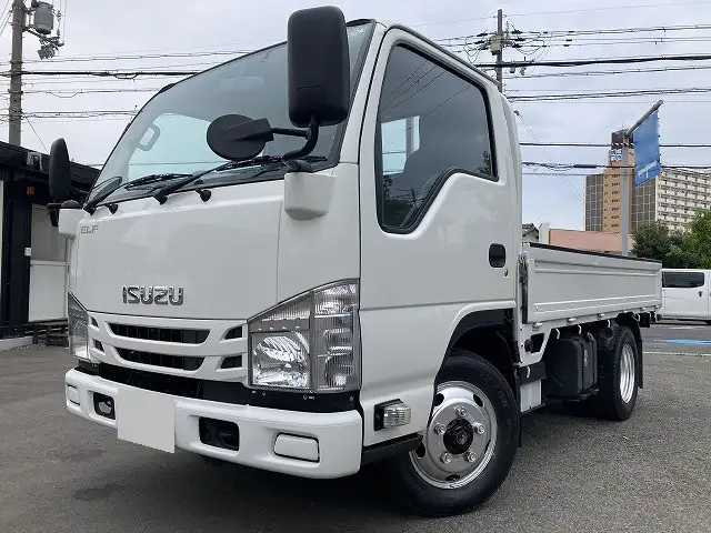 いすゞ エルフ 小型 平ボディ 2RG-NJS88A R2｜画像1
