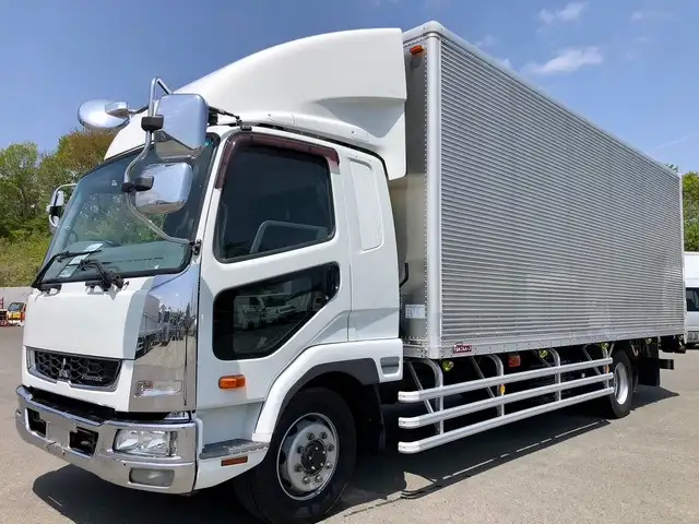 三菱 ファイター 中型/増トン アルミバン パワーゲート エアサス｜画像1