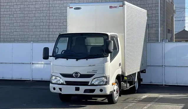 日野 デュトロ 小型 アルミバン TKG-XZU675M H28｜画像1