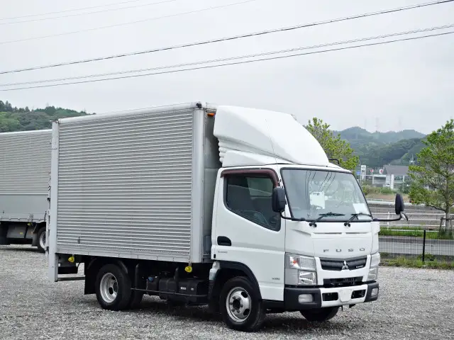 三菱 キャンター 小型 アルミバン パワーゲート TPG-FBA00｜画像1