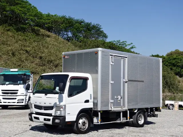 三菱 キャンター 小型 アルミバン パワーゲート サイドドア｜画像1