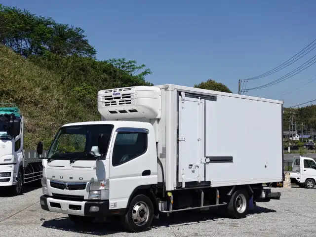 三菱 キャンター 小型 冷凍冷蔵 低温 パワーゲート｜画像1