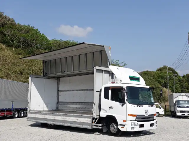 日産UD コンドル 中型/増トン ウイング パワーゲート エアサス｜画像1