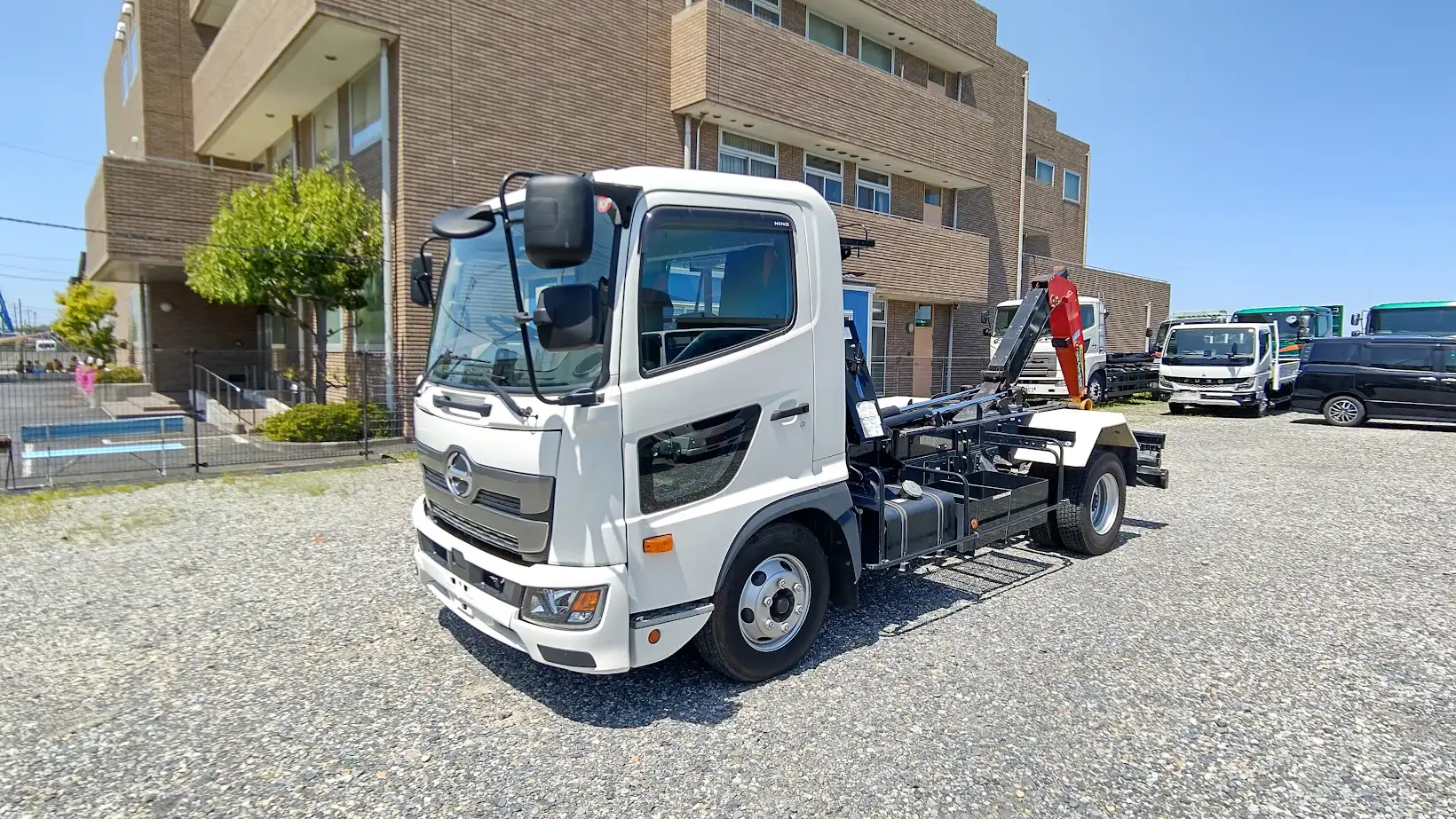 日野 レンジャー 中型/増トン アームロール ツインホイスト 2KG-FC2ABA｜画像1