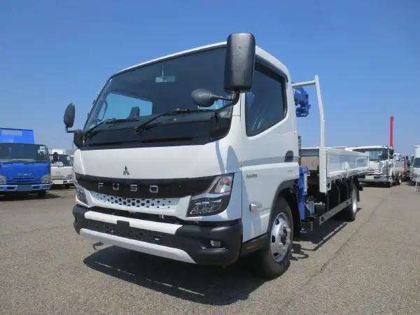 三菱 キャンター 小型 クレーン付 4段 ラジコン｜画像1