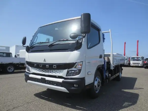三菱 キャンター 小型 クレーン付 4段 ラジコン｜画像1